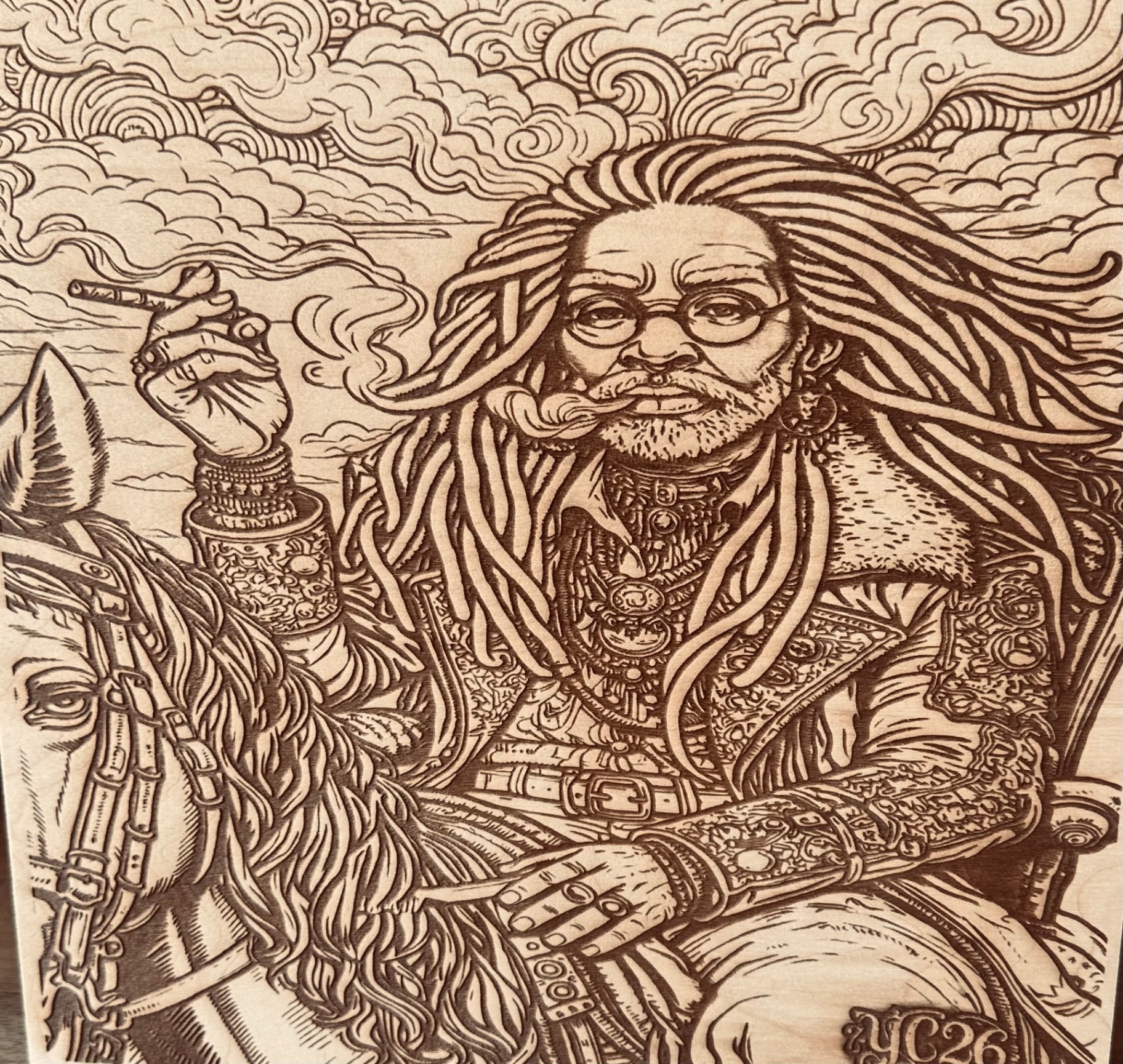 A Man and His Horse